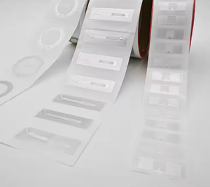 Tag Mini <span class=keywords><strong>Anti</strong></span> Logam Chip Monza R6 Frekuensi <span class=keywords><strong>125kHz</strong></span> yang Dipersonalisasi, <span class=keywords><strong>Label</strong></span>/Stiker <span class=keywords><strong>RFID</strong></span> Cetak Warna Penuh, Kertas Tahan Air - Product Image 4