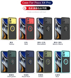 Per Xiaomi Redmi Turbo 3 K50 Note da gioco 11T <span class=keywords><strong>Pro</strong></span> po X5 F6 M4 <span class=keywords><strong>X3</strong></span> <span class=keywords><strong>Pro</strong></span> NFC M5 F4 GT <span class=keywords><strong>Cover</strong></span> opaca custodia posteriore ibrida con anello - Product Image 6