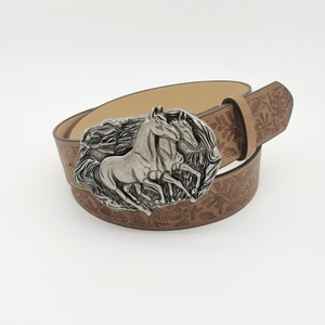Ceinture de cowboy occidentale JULUN, rétro, gravée, avec rivets, accessoire de taille pour <span class=keywords><strong>homme</strong></span>, ceintures occidentales élégantes pour <span class=keywords><strong>homme</strong></span>, ceintures en cuir PU pour <span class=keywords><strong>homme</strong></span> - Product Image 4
