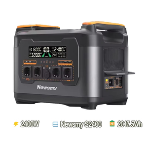 Station d'alimentation portable EU Stock Newsmy S2400 2047,5Wh 2400W 4*AC pour <span class=keywords><strong>camping</strong></span> extérieur et alimentation de secours domestique, alimentation <span class=keywords><strong>amovible</strong></span> - Product Image 1