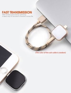 OTG แฟลช2.0โลหะ<span class=keywords><strong>32GB</strong></span> 128GB USB 256GB สำหรับ <span class=keywords><strong>iPhone</strong></span> x 8 7 <span class=keywords><strong>plus</strong></span> 6S <span class=keywords><strong>PLUS</strong></span> 5S <span class=keywords><strong>Plus</strong></span> iPad MacBook - Product Image 4