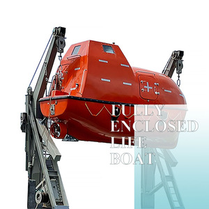 Bateau de sauvetage en fibre de verre entièrement fermé, auto-redressant, ultra-grande capacité (80 personnes, 8,5 m) - Product Image 4