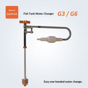 Nettoyeur de réservoir de poissons QANVEE, siphon à eau, G3 G6, <span class=keywords><strong>tuyau</strong></span> de 150-180 cm, 10-75 gallons, utilisation facile - Product Image 1