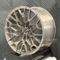 Rines Personalizados XINLAI 20x9 21x10 22x11 5x112 5x114.3 5x120 de Titanio Pulido con Diseño de Y para BMW M3 G80