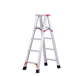 Échelle de travail pliable en alliage d'aluminium pour l'extérieur Échelle d'homme Échelle d'échafaudage pliable à forte charge Échelle à chevrons - Product Image 4