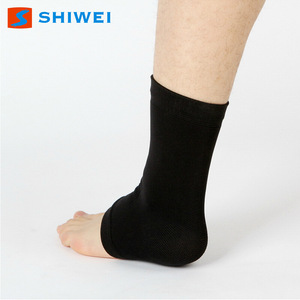 Shiwei <b>Ankle</b> <b>Support</b> Black High Elastic Breathable Protective Gear for Sports Fitness Dance Cycling Unisex Adult - Product Image 4