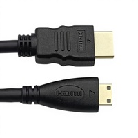 Câble HDTV Mâle vers HDTV Mini Mâle Haute Vitesse avec Ethernet