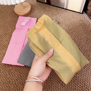 Travel Underwear <b>Storage</b> Bag Rectangle Portable <b>Clothes</b> Organizer For Trip Pink Gray Yellow - Product Image 2