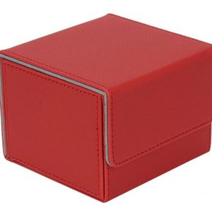Boîte de rangement personnalisée en cuir PU de haute qualité FX pour plus de 140 cartes de jeux de cartes à collectionner (colorée) - Product Image 5
