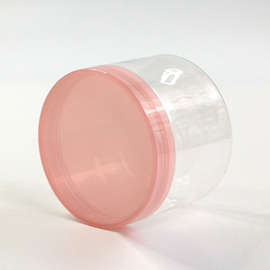 Bocaux en plastique transparent de qualité alimentaire de 300 ml en gros, bocaux de 280 ml pour bonbons et biscuits, bocaux en plastique de 10 oz avec couvercle en PET cristallin - Product Image 3