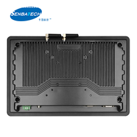 PC industriel à écran tactile de 10,1 pouces, J6412, capacitif résistif, 1280*800, 300 cd/m2, PC industriel à écran tactile