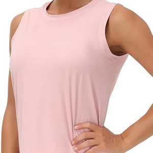 Custom Lightweight Breathable Printed Applique Rhinestone Washed Seamless Fit Marathon Running Vest Singlet Tank Tops for <b>Men</b> - Product Image 5