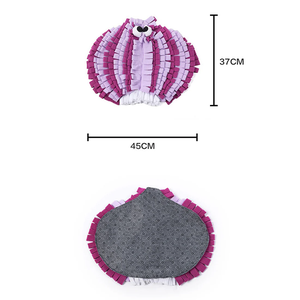 Tapis interactif pour chien, tapis de reniflement pour animaux de compagnie, tapis anti-stress pour animaux, tapis de reniflement pour l'alimentation lente et la dissimulation de nourriture, série Légumes - Product Image 6