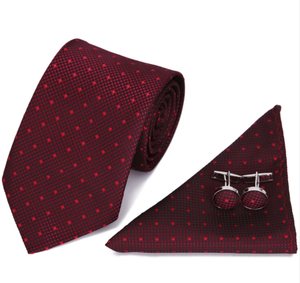 Conjunto de Corbata y Pañuelo Italiano para Hombre, 8 Colores, 100% Seda, Logotipo Personalizado, OEM Aceptado, Impresión Serigráfica, Multiusos, Venta al Por Mayor - Product Image 1