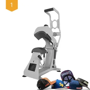 Factory Direct Sale Digital Manual Auto-Open Face Hat Heat Press Machine for Hats