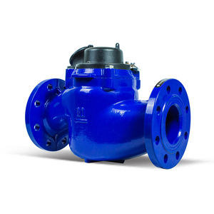 DN100 Vertikaler Spiralflügel-Turbinen-Wasserzähler Flanschtyp IP68 OEM ISO4064 Beliebt in Indien - Product Image 5