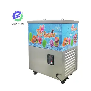 Thương mại sữa chua đông lạnh máy thép không gỉ 4 khuôn Ice Lolly Popsicle Maker Máy