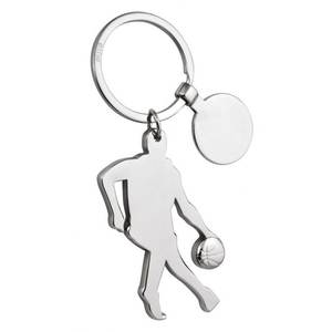 Porte-clés souvenirs en forme de panier avec pièce de monnaie, design unique pour le rangement et la collection de clés - Product Image 1