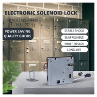 HLD4428 serrure électromagnétique à solénoïde, serrure magnétique intelligente pour système De contrôle d'accès