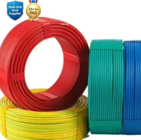 Câble en cuivre sans oxygène isolé en PVC ignifuge de haute qualité BVV/BV monobrin 450/750V pour le câblage domestique