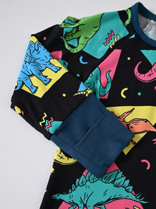 Piyama Bayi Bambu RTS Resleting Ganda Ykk Ramah Lingkungan Bersertifikat GOTS Kain Rajut Nyaman Baju Tidur Bayi - Product Image 3