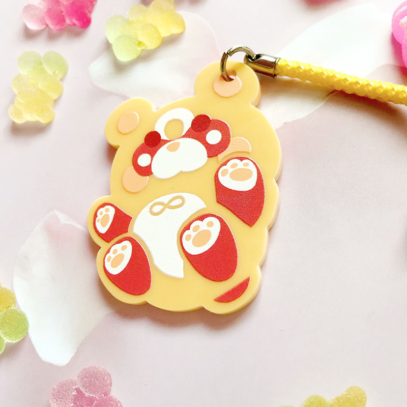 Juno Creative Colored Frosted Acrylic Charm - Customizable