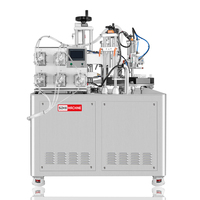Machine semi-automatique de remplissage et de scellage de tube de bandes pour l'essence cosmétique
