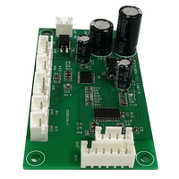 Carte mère de contrôle automatique pour moteur pas à pas intelligent PCBA ODM Chine, contrôleur de vitesse à potentiomètre 24V DC HR8825 UART