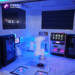 Ai mới Latte nghệ thuật in cà phê Robot cà phê brista Máy bán hàng tự động Cánh tay robot thương mại - Product Image 4