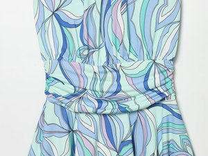 PB&ZA Ingrosso Nuova Collezione Estiva Abbigliamento Donna, Stile Ins, Collo Alto, Senza Maniche, Plissettato, Gonna Svasata, Vestito con Scollo all'Americana 1319069 - Product Image 6