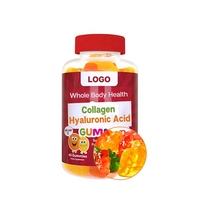 2022 Baru Pemutih Kulit Vitamin C Hydrolyzed Gummies Colagen Gummy Bentuk Beruang