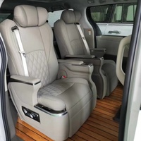 Sièges de voiture de luxe de classe V avec charge USB, en cuir PU, sièges électriques VIP avec massage pour les modèles Alphard Vito