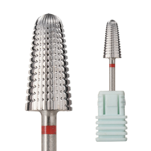 Di alta qualità carburo arcobaleno punta 3/32 "Manicure fresa in carburo di tungsteno punta per unghie per utensili elettrici - Product Image 4