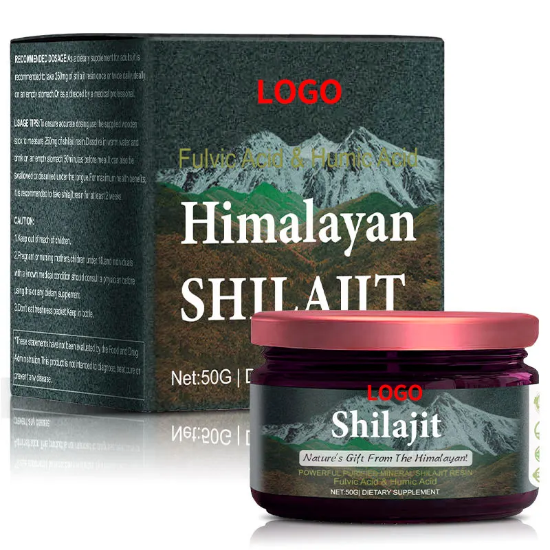 Groothandel Bulk 100% Pure Natuurlijke Shilajit Extract Vloeibare Himalayan Shilajit Hars