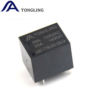Relais de puissance PCB 12V, relais DC12V 20A 12VAC JQC-T78-DC12V-A