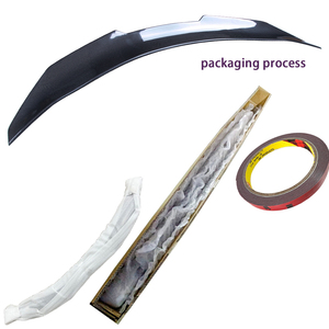 สปอยเลอร์หลังคาร์บอนไฟเบอร์ทรง PSM สำหรับรถยนต์ Q60 Q60S Coupe ปี 2013-2023 - Product Image 6