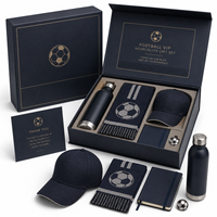 Kit événementiel personnalisé, ensemble de marchandises pour les fans de football, OEM ODM, multi-SKUs, coffret cadeau, cadeau VIP, cadeau d'accueil, premium