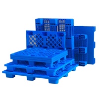 Fabricant de palettes en plastique étanches à l'humidité pour la logistique des supermarchés Tapis d'entrepôt épaissi Carton PP Vente en gros de palettes pour chariots élévateurs