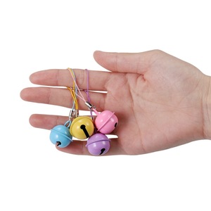 Colorful Metal Bell <b>Lanyards</b> 46mm <b>Polyester</b> Mobile Phone Straps With Rope For Kids And Dolls Spring 2022 Yiwu Origin - Product Image 2