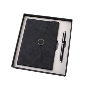 Wholesale Promotional Items PP/Fabric Notebook Pen Corporate Business Gift <b>Diary</b> Custom Office <b>A5</b> Pen Gift Box Set - Product Image 3