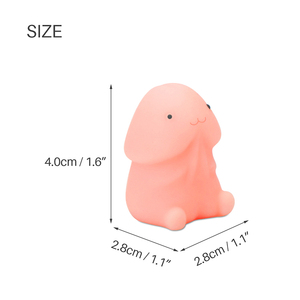 Hot Soft Small Slow <b>Rebound</b> Mochi Dingding Squishy Focus Squeez Pressure Abreact Healing Fool Fun Joke Toy Party Gift - Product Image 6