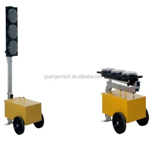 Semáforo Solar Inalámbrico con Sensor de Radar para Construcción de Carreteras - Product Image 5