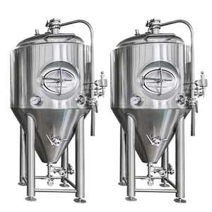 Nouvelle <span class=keywords><strong>machine</strong></span> de production de bière Kombucha TonSen 500L 1000L, cuve sous <span class=keywords><strong>pression</strong></span> contrôlée par PLC, pompe, microbrasserie haute productivité - Product Image 4