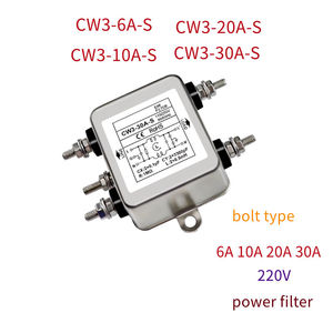 Filtro de Energía CA Monofásico de 220V CW3-6A/10A/20A/30A/-S CW3-6/10/20A-R CW3-10A-T CW3-20A-S CW3-10A-S - Product Image 3