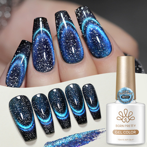 BORN PRETTY Sparkle Flash Cateye - Gel Magnético para Uñas con Efecto Ojo de Gato, Holográfico, Iridiscente, Brillante, Reflectante, Estilo Disco - Product Image 3