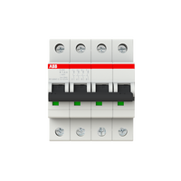 Disjoncteur miniature 2CDS254001R0257 S200 K, 4 pôles, pouvoir de coupure 20 kA, 1,6 A, 440 V CA, série 110 V CC