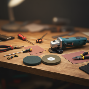 Almohadilla de pulido unificada Fervi Fast Lock de 3 pulgadas de diámetro para herramientas rotativas - Product Image 3