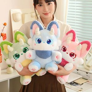 Graziosa piccola volpe del diavolo fantasma bestia peluche bambola PP cotone compagno Stress decorazioni di compleanno - Product Image 3