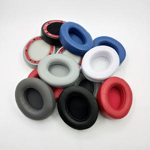 Coussinets d'oreille de remplacement Kimear en peau d'agneau pour casque <span class=keywords><strong>Beats</strong></span> <span class=keywords><strong>Studio</strong></span> 2.0, <span class=keywords><strong>mousse</strong></span> à mémoire de forme, réduction du bruit - Product Image 4