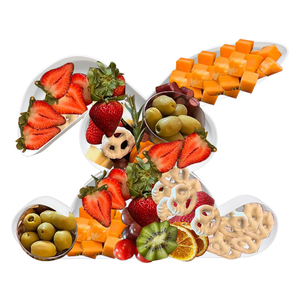 Contenedor de Dulces de Plástico con Forma de Conejo de Pascua, Rellenable, de 25.4 cm, Color Chocolate - Product Image 4